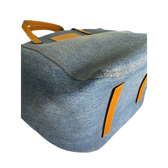 JW Anderson NWT Denim Belt Tote Bag in Blue - Picture 15 of 16